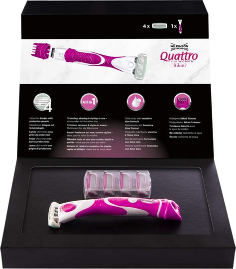 Бритва Wilkinson Sword Quatro for woman Bikini шт купить онлайн на ROZETKA
