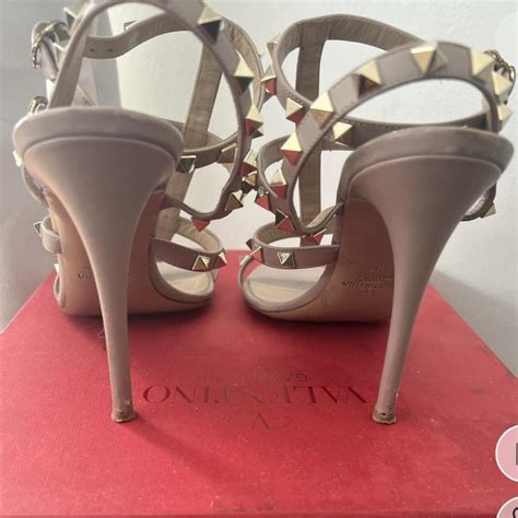 Nude Valentino Sandal Heels Size Depop