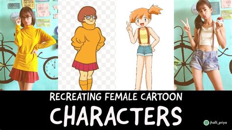 Dressing Up Like Female Cartoon Characters Youtube