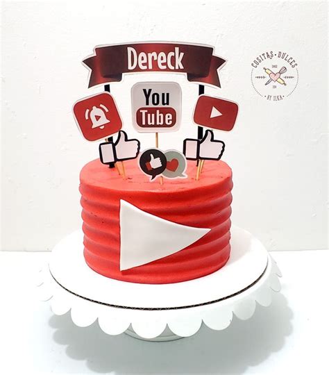 Youtube Birthday Cake