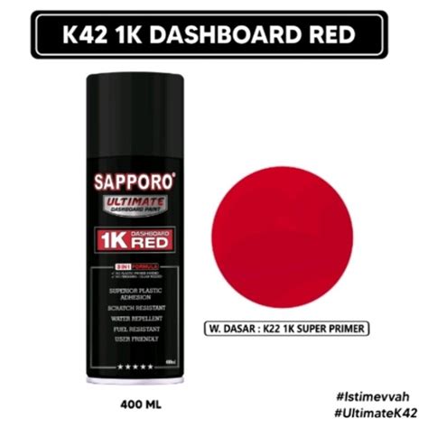 Jual Saporo Sapporo Ultimate K K Dashboard Red Ml Dasbor Merah K