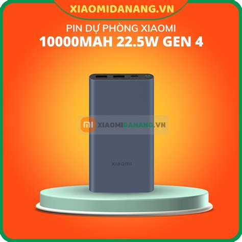 Pin sạc dự phòng Xiaomi 10000mAh 22.5W PB100DZM