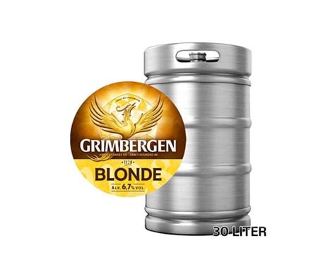 Grimbergen Blonde Keg Liters Jware