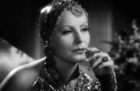 Greta Garbo Smoking  By Maudit Find And Share On Giphy