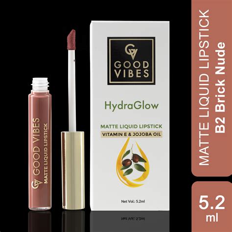 Good Vibes HydraGlow Matte Liquid Lipstick 5 2ml Brick Nude B2