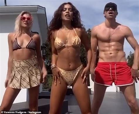 Vanessa Hudgens Puts On Sizzling Display In String Bikini As She Leads Squad In Pussycat Dolls