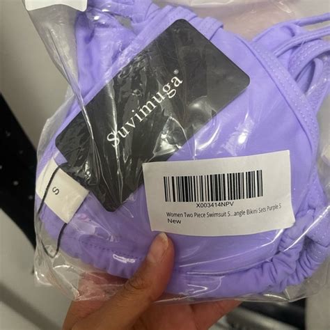 Amazon Swim Amazon Women Two Piece Swimsuit Sexy Swimwear Halter String Triangle Bikini Sets