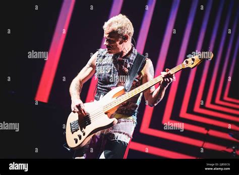 Zurich Hallenstadion October Th Flea Bassist Of The American Funk Rock Band Red Hot