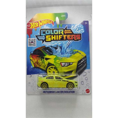 Hot Wheels Colour Shifters Mitsubishi Lancer Evo Shopee Malaysia