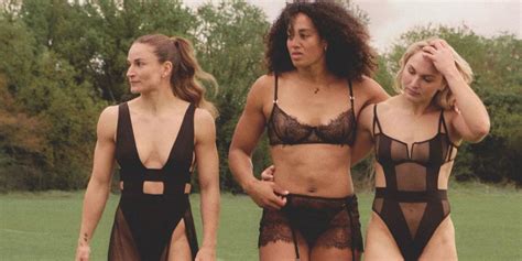 Team Gb Rugby Players Swap Kit For Lingerie In New Strongisbeautiful Campaign