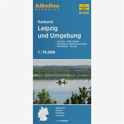 Bikeline Radkarte Radkarte Leipzig Und Umgebung Verlag Esterbauer