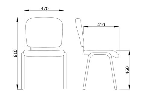 Стул на раме ISO CHROME, (C-38) купить недорого, цена с доставкой