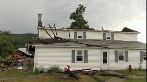 EF1 Tornado Touches Down; Straight Line Winds Damage Home, Barns | wnep.com