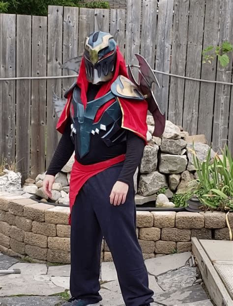 [Self] Progress on my zed cosplay! : cosplay