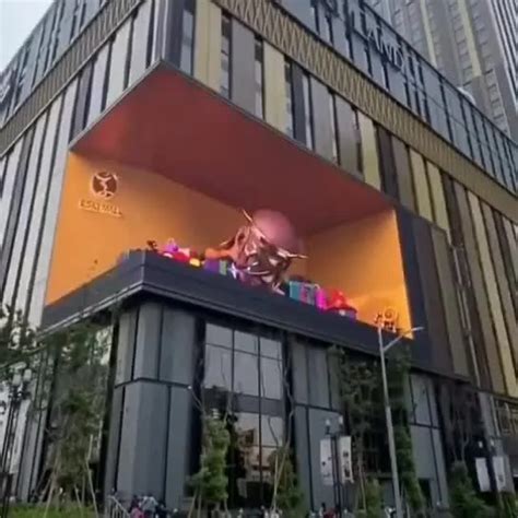 Outdoor P Naked Eye D Led Display Screen Led Display Screen And Led Display Board Price