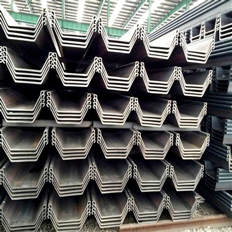 Astm A572 Gr50 Larsen Sheet Pile Steel Hot Rolled Type 2 And Type 3 400