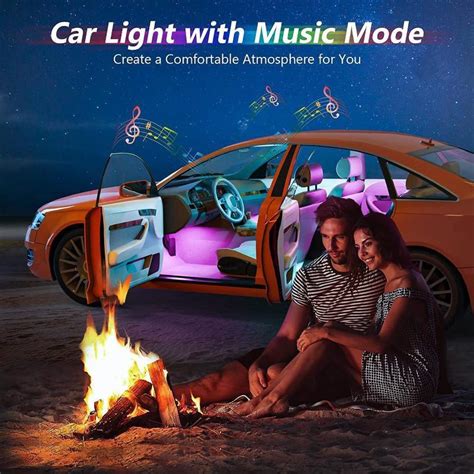 Köp Led Light Strip Super Car Led Multi Color Interior Light Dashboard Lighting Multi Mode