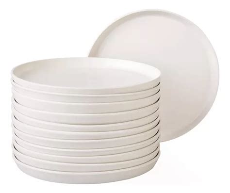 Plato Gourmet De Ceramica Santa Anita De 26cm 12 Piezas