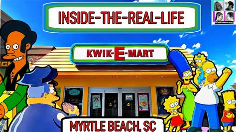 INSIDE THE SIMPSONS KWIK E MART Broadway At The Beach MYRTLE BEACH SC