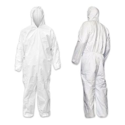 Macacão Dupont Tyvek 500 Classic Branco Capuz C.a. 34187 - NET Epi