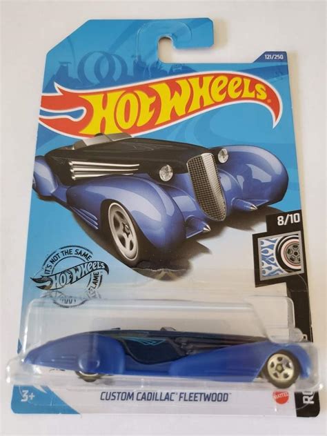 Amazon Hot Wheels 2020 Rod Squad Custom Cadillac Fleetwood Blue 121 250 Toys Games
