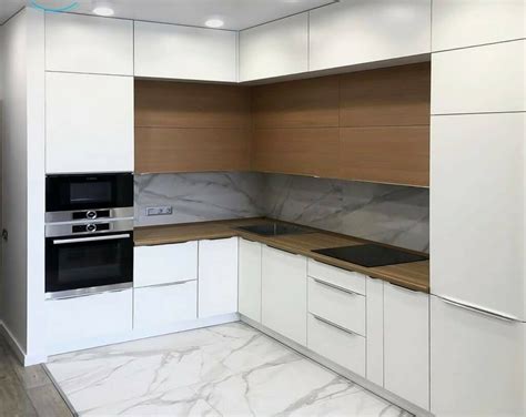 Белая угловая кухня в современном стиле (80 фото) » НА ДАЧЕ ФОТО