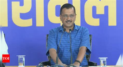 Mcd Polls Arvind Kejriwal Announces Aaps 10 Guarantees Delhi News