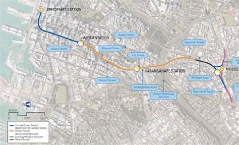 City Rail Link Overview Download Scientific Diagram