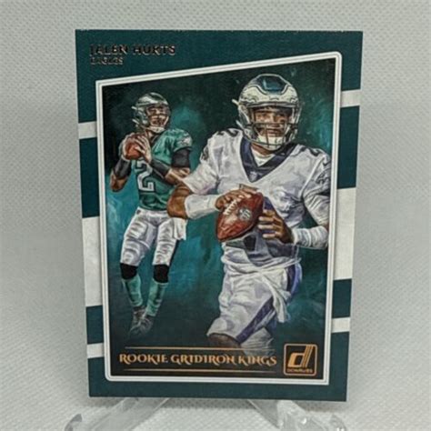 Panini Donruss Rookie Gridiron Kings Rgk Jah Jalen Hurts Rc