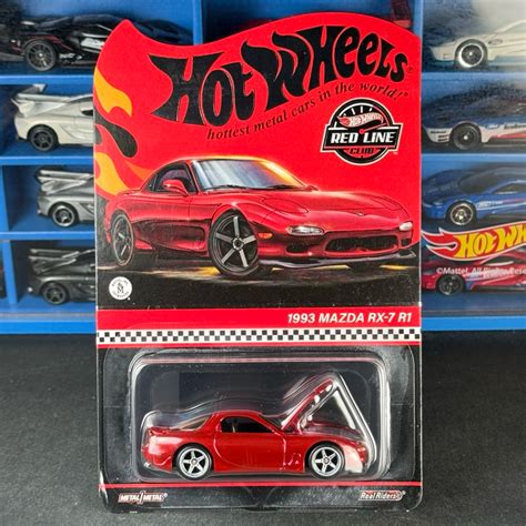 Hot Wheels Collectors RLC Exclusive 1993 Mazda RX 7 R1 Twin Turbo Shopee Singapore
