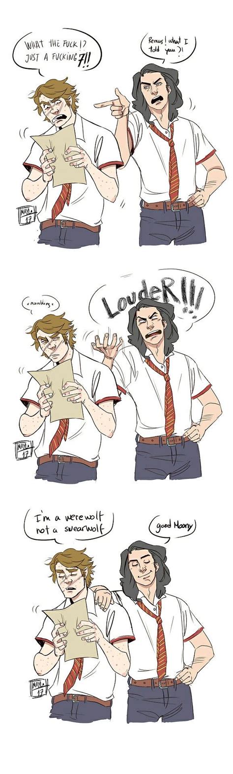 Wolfstar Fan Art Harry Potter Comics Harry Potter Funny Gay Harry Potter