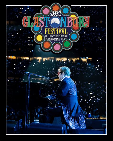 Elton Headlines Glastonbury Festival Elton John