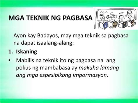 Kahulugan Ng Pagbasa