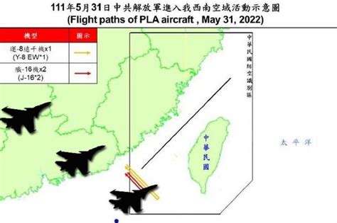 共機昨30架次擾台後 3架次軍機今襲擾西南空域 政治 自由時報電子報