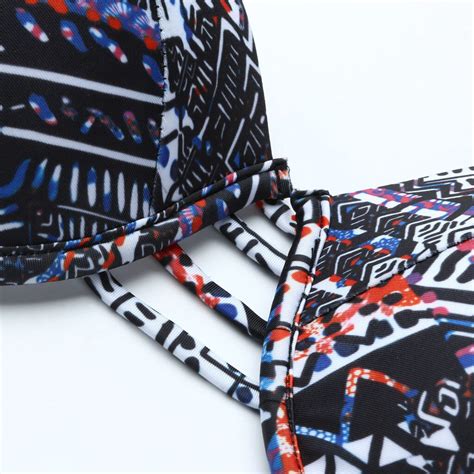 Frauen Mutterschaft Sommer Druck Bikini Bademode B Vicedeal