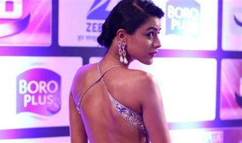 Hotness Alert Jamai Raja Actress Nia Sharma Flaunts Hot Body In Revealing Outfit At Zee Gold