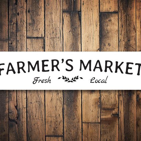 Farmers Market Sign - Etsy