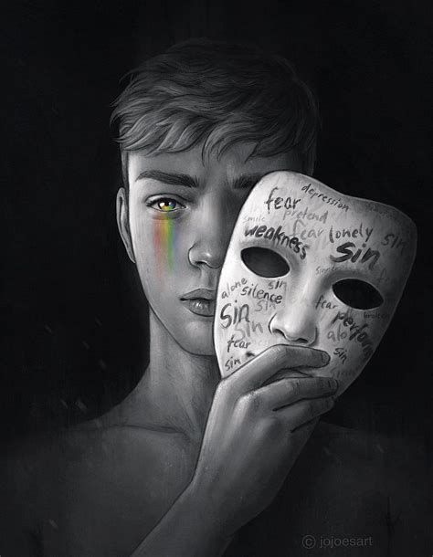 Behind the mask. They smile and laugh, but what’s behind… | by Saanjh