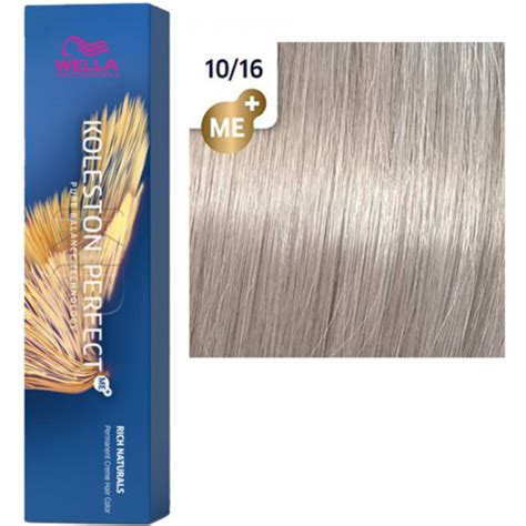 Wella professional Koleston Perfect крем-краска 10/16 яркий блонд ...
