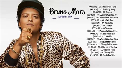 Bruno Mars Greatest Hit Bruno Mars Full Album Bruno Mars Playlist