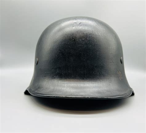 German M Fire Police Helmet I Ww German Militaria