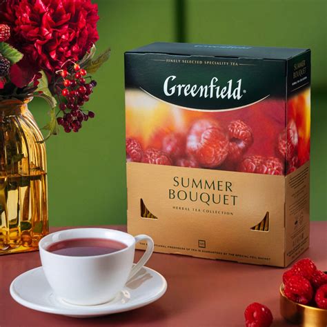 Snapklik.com : Greenfield Summer Bouquet Herbal Tea Collection Finely ...