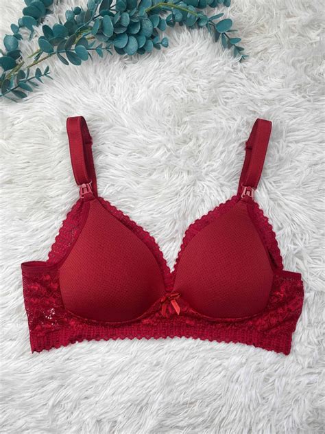 Comprar Sutia De Amamenta O C Bojo Soft Renda E Microfibra Dama Ponto Certo Lingerie