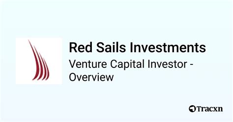red sails investments  investor profile team investment trends