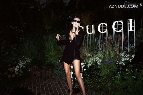 Miley Cyrus Stuns In Sexy Lingerie For Gucci Beauty Event At Beverly Hills Mansion Aznude