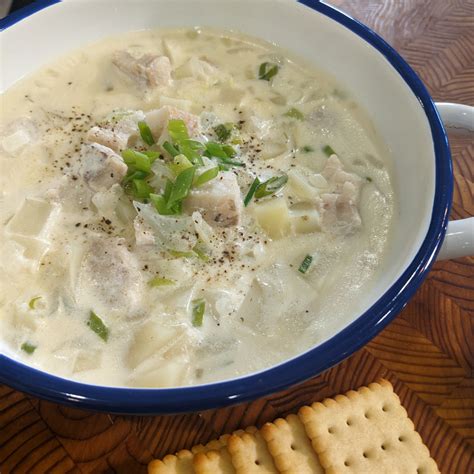 Traditional Acadian Fish Chowder Kilted Chef