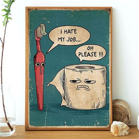 Funny Bathroom Art L Free Global Delivery
