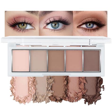 Amazon AMY S DIARY Matte Nude Brown Beige Eye Shadow Palette