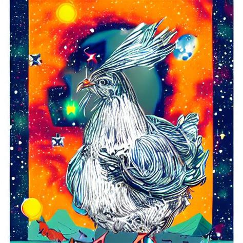 Space Chicken Openart