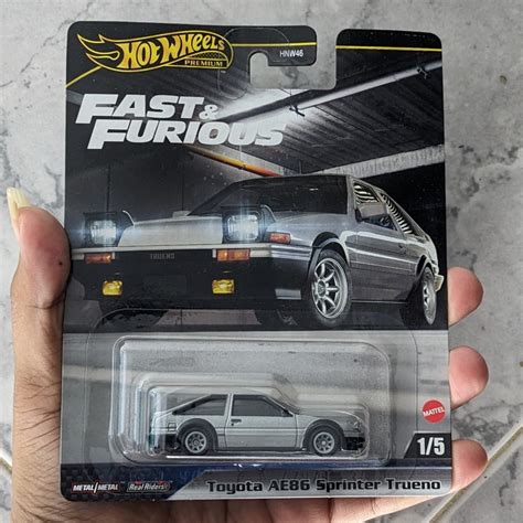 Jual Hot Wheels Premium Fast Furious Toyota Ae Sprinter Trueno Shopee Indonesia